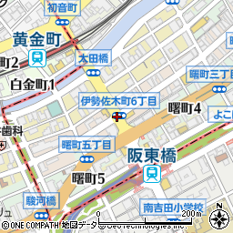 伊勢佐木町６周辺の地図