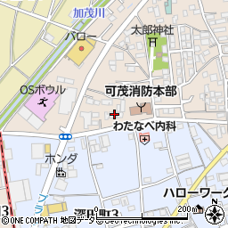 新田自動車修理工場周辺の地図