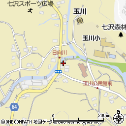 神奈川県厚木市七沢194周辺の地図