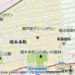 神奈川県横浜市保土ケ谷区境木本町8-37周辺の地図