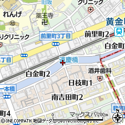 道慶橋周辺の地図
