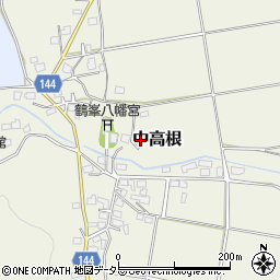千葉県市原市中高根476周辺の地図