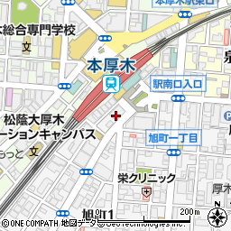 静岡銀行厚木支店周辺の地図