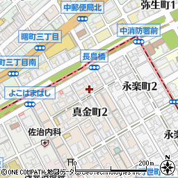 神奈川県横浜市南区真金町2丁目22-5周辺の地図