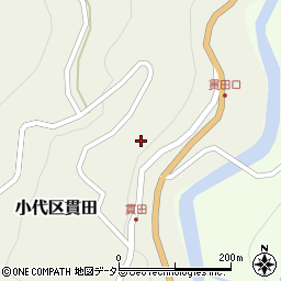 兵庫県美方郡香美町小代区貫田271周辺の地図