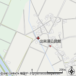 島根県安来市赤江町出来須町476周辺の地図