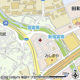 島根県松江市田和山町周辺の地図