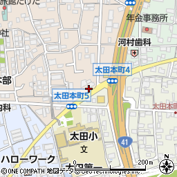 ａｐｏｌｌｏｓｔａｔｉｏｎ美濃太田ＳＳ周辺の地図