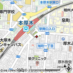 株式会社エイブル　本厚木店周辺の地図