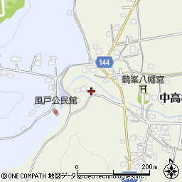 千葉県市原市中高根1232周辺の地図