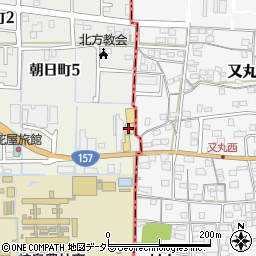 トヨタカローラネッツ岐阜カローラ北方店周辺の地図