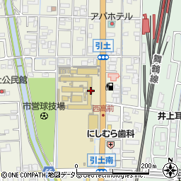 京都府舞鶴市引土145周辺の地図