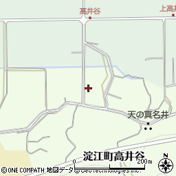 鳥取県米子市淀江町高井谷67周辺の地図