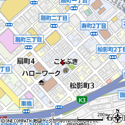 神奈川県横浜市中区寿町3丁目周辺の地図