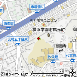 元町自治運営会周辺の地図