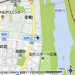 神奈川県厚木市幸町3周辺の地図