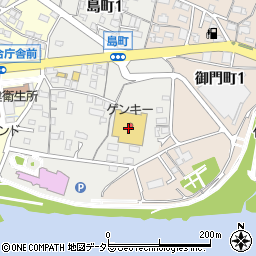 ゲンキー株式会社　美濃太田店周辺の地図