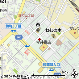島根銀行米子東出張所周辺の地図