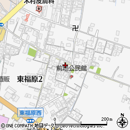 鳥取県米子市東福原2丁目11周辺の地図