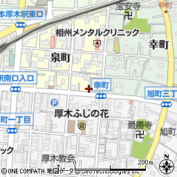 大川クリーニング店周辺の地図
