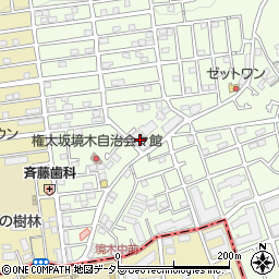 ニューパース横浜権太坂周辺の地図