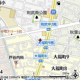 ファミリーマート岐阜則武西一丁目店周辺の地図