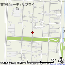 千葉県茂原市東郷周辺の地図