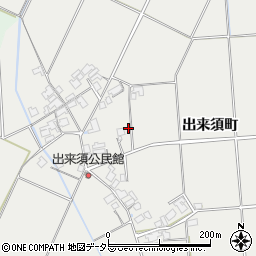 島根県安来市赤江町出来須町598周辺の地図