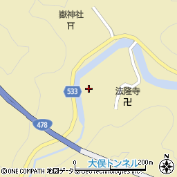 京都府舞鶴市大俣538周辺の地図
