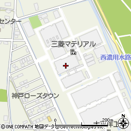 三菱マテリアル株式会社　岐阜製作所周辺の地図