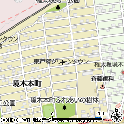 神奈川県横浜市保土ケ谷区境木本町12周辺の地図