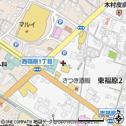 鳥取県米子市東福原2丁目1周辺の地図