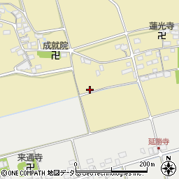 滋賀県長浜市湖北町今西2172周辺の地図