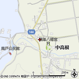 千葉県市原市中高根1219周辺の地図