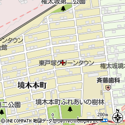 神奈川県横浜市保土ケ谷区境木本町12-16周辺の地図