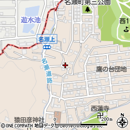 神奈川県横浜市戸塚区名瀬町2909周辺の地図