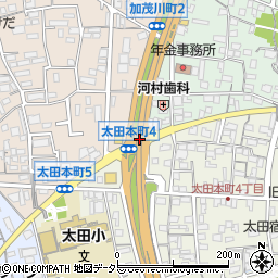 太田本町４周辺の地図