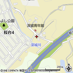 千葉県市原市深城239-7周辺の地図