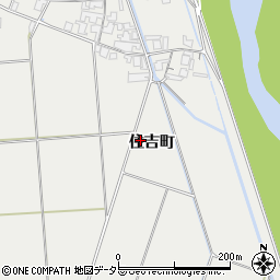 島根県安来市赤江町住吉町1364-2周辺の地図