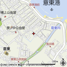 山陰中央新報意東門脇販売所周辺の地図