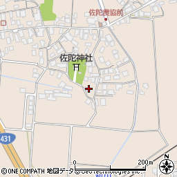 鳥取県米子市淀江町佐陀169-4周辺の地図