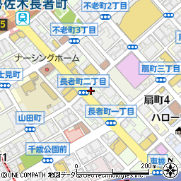 ラジオタクシー周辺の地図