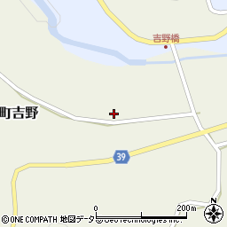 鳥取県鳥取市国府町吉野周辺の地図