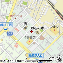 今井書店　米子外商部周辺の地図