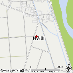 島根県安来市赤江町住吉町1364-1周辺の地図