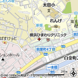 神奈川県横浜市南区三春台27周辺の地図