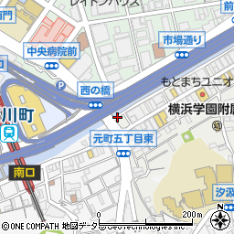 GARLIC JO’S 元町店周辺の地図