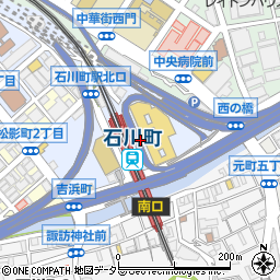 〒231-0024 神奈川県横浜市中区吉浜町の地図