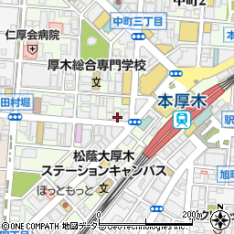 並木産婦人科本厚木駅前クリニック周辺の地図