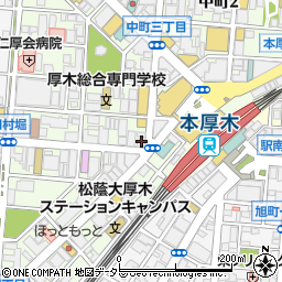 テイケイ株式会社厚木支社周辺の地図